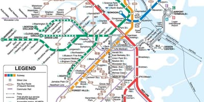 Septa 지하철 노선도